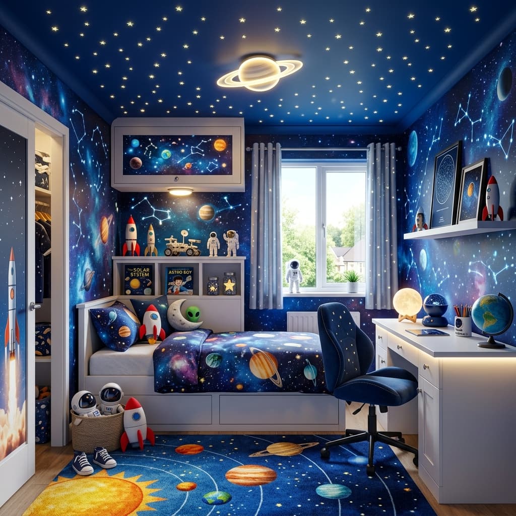 Kids Room — Galaxy Space Theme After