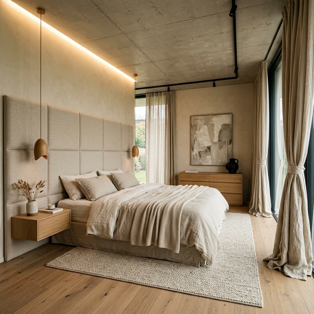 Bedroom — Organic Linen Tones After