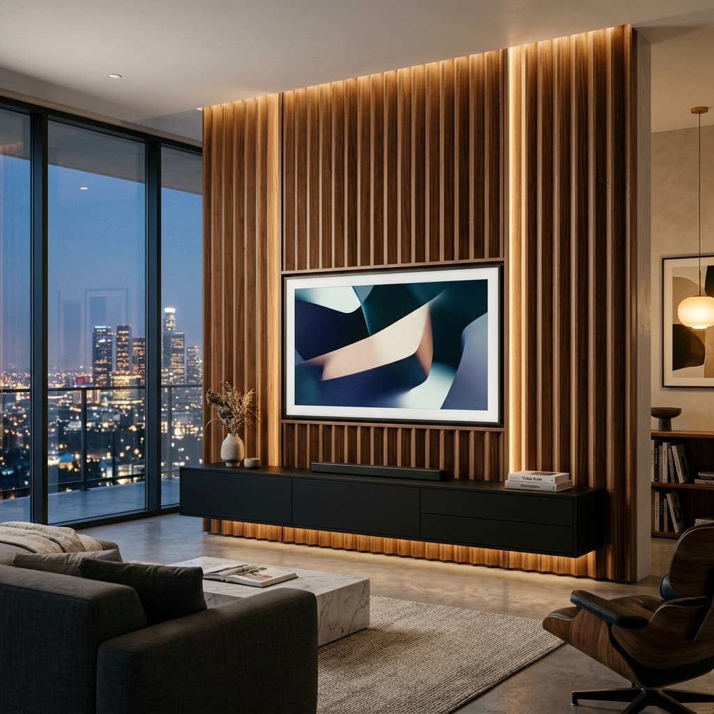 Acoustic Walnut Slats